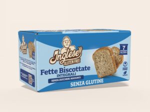 Inglese Fette biscottate Integrali senza zuccheri aggiunti