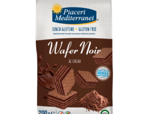 Piaceri Mediterranei Wafer noir al cacao formato quadrato